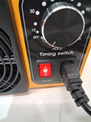 Dual Turbofan Negative Ion Generator - 50W-70W - Yellow/Black (Model: HS-A03-TY-N0) image 4