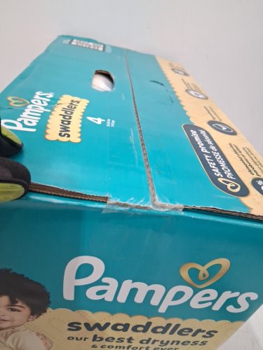 116pk pampers swaddlers disposable diapers - size 4 (15-34lbs) image 3