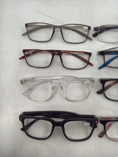 8 ASSORTED +3.00 readers - assorted colours & frame shape image 3