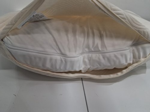 Coop Home Goods Adjustable Latex Crescent Pillow - queen Medium Firm - cream (model: CPL041QN-00) image 5