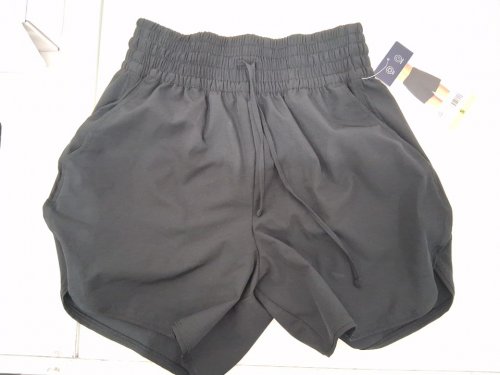 WOMEN'S LANDs end drawstring shorts - small - black (style: 1947513) image 2