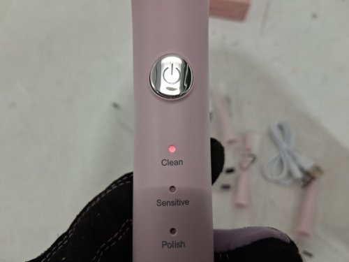 jtf rechargeable sonic electric toothbrush - pink (model: j40) image 4