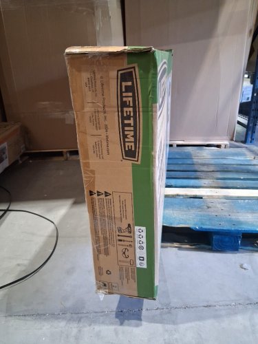 Lifetime modern outdoor plastic deck box - 165GAL - gray - (model: 60488U/1713602) image 3