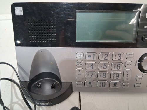 V-Tech 3-handset Phone System with Connect to Cell - black & silver (model: 1746198) image 4