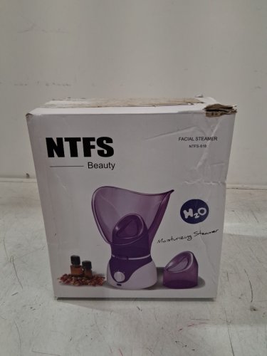 NTFS BEAUTY MOISTURIZING FACIAL STEAMER - purple/WHITE (MODEL: NTFS-618) image 2
