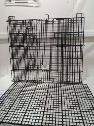 Midwest Homes for Pets Puppy Playpen with 1" Mesh Floor Grid - 24" x 35" x 30" - black - (model: 224-10) image 4