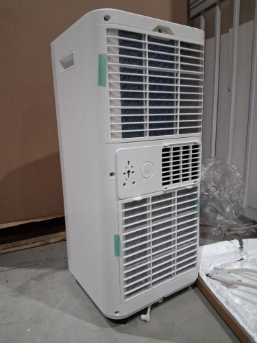 COSTWAY 3-in-1 Portable Air Conditioner fan and dehumidifier with led display and remote - 10000BTU - white - (Model: FP10268us-wh) image 5