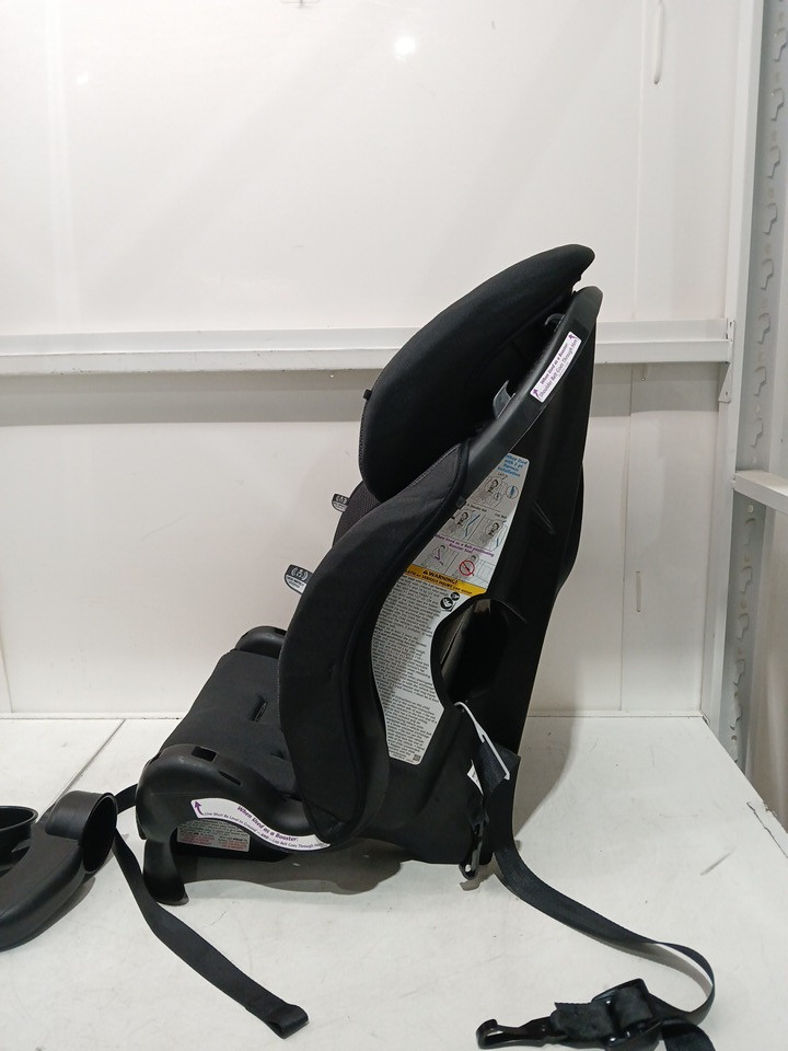 EVENFLO CHASE PLUS 2-IN-1 BOOSTER CAR SEAT FOR KIDS, 5-POINT HARNESS CONVERTS TO HIGH BACK BOOSTER - HURON/BLACK/GREY (MODEL: 30712344C) image 4