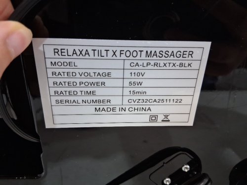 LIFEPRO SHIATSU KNEADING AND ROLLING MASSAGER WITH REMOTE - BLACK (MODEL: CA-LP-RLXTX-BLK) image 8