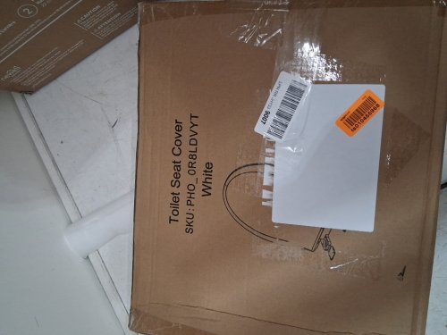 Garvee Round Toilet Seat with Slow Soft Close - 17" - white (model: pho-0r8ldvyt) image 4