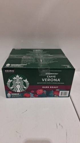 49PK STARBUCKS CAFE VERONA DARK ROAST keurig COFFEE PODS image 2
