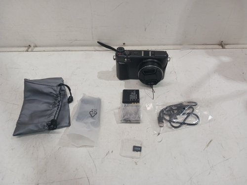mypin 8K Digital Camera -  88MP WiFi Webcam Vlogging UHD Camera - 180°Flip Screen and 18X Digital Zoom - 32gb card - 2 batteries (model:hs0476) image 4