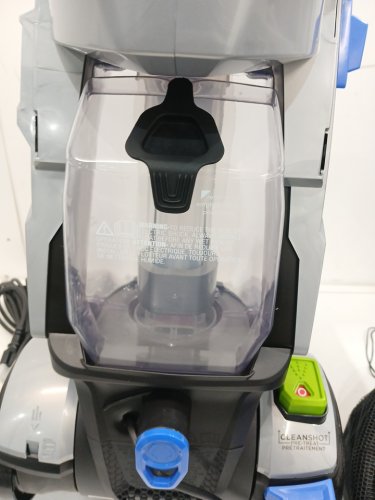 BISSELL PROHEAT 2X REVOLUTION PREMIER CLEANSHOT CARPET CLEANER - GREY/BLUE (MODEL: 3588B) image 6
