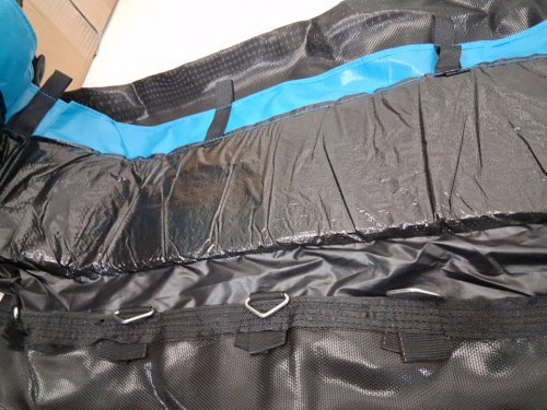 GOPLUS rectangular trampoline replacement mat with soft foam edges - 6ft x 4ft - black image 5