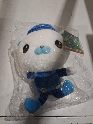 Fisher-Price Octonauts CAPTAIN BARNACLES Plush Figure -8" - blue /white image 2