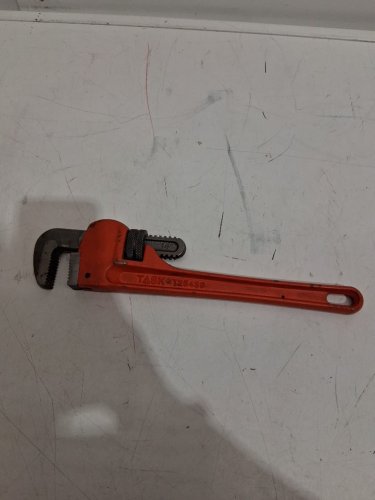 Task Tools Pipe Wrench, 14", ORANGE  (MODEL:T25436) image 2