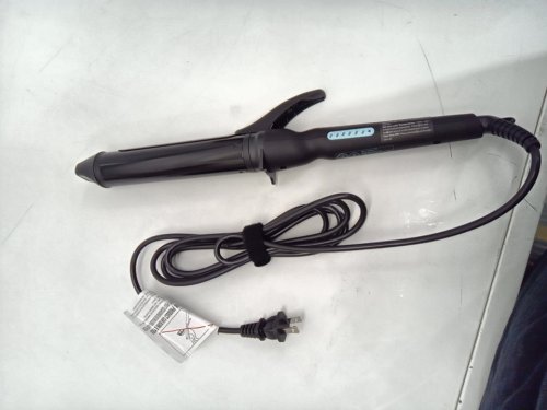 BIO IONIC LONG BARREL PRO CURLING IRON HAIR STYLER - 1.5" - BLACK (MODEL: Z-FGTST-CL-1.5) image 3
