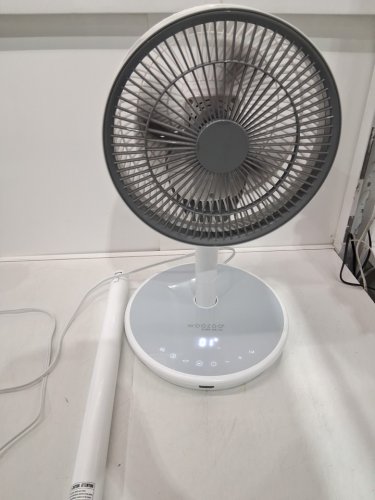 Woozoo 360° Pedestal 12-SPEED Air Circulator - ADJUSTABLE HEIGHT 21" TO 40" - WHITE (Model: STF-360DC/1747373) image 3