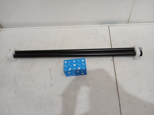 Umbra cappa modern curtain curtain rod - 66-120" - black (model: 1021410-038) image 3