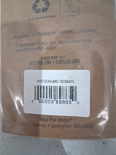 White River Fly Shop Ceramic Bobbin - 4" - (MODEL: 410WR) image 3