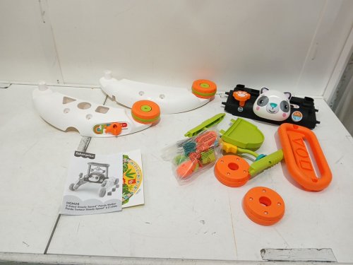 FISHER-PRICE 2-SIDED STEADY SPEED PANDA WALKER INTERACTIVE BABY TOY WITH LIGHT, 100+ SONGS, SOUNDS & PHRASES - MULTICOLOUR (MODEL: ‎HGM26) image 3