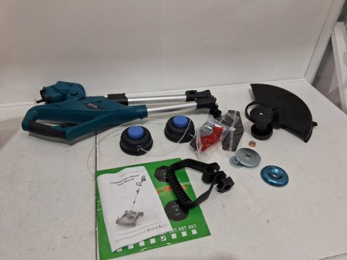 *tool only* vokoroad Cordless Weed Wacker Electric String Trimmer/Edger with Brushless Motor for Makita - 18V Battery - blue image 3