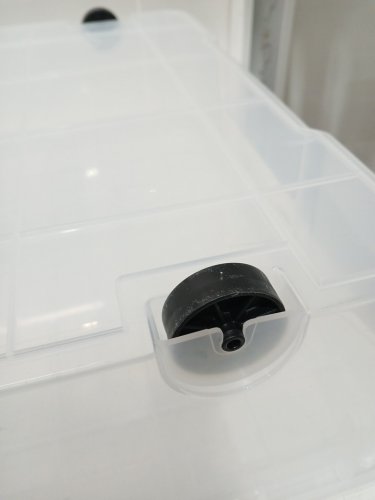 GREENMADE INSTAVIEW DUAL-HINGED LID ROLLING UNDERBED STORAGE CONTAINER - 57QT - CLEAR (MODEL: 1959025) image 5
