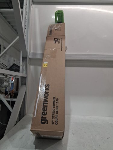 GREENWORKS CORDLESS STRING TRIMMER **TOOL ONLY** - 12" PATH 40V - GREEN/BLACK (MODEL: STF309/STF311) image 2