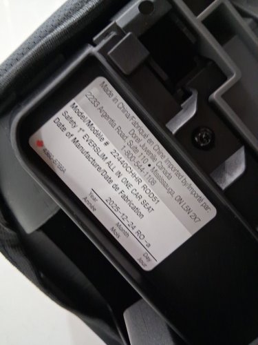 EverSlim All-in-One Car Seat - hexagon horizon (model:22440CHHR ROD51) image 8