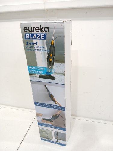EUREKA HOME 3-IN-1 LIGHTWEIGHT MULTI SURFACE STICK VACUUM CLEANER/HANDHELD VAC - BLAZE BLACK (MODEL: NES212C) image 2