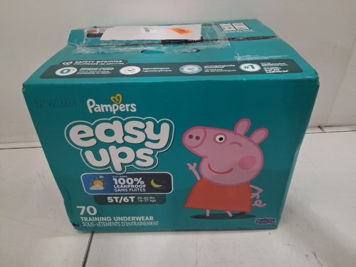 70PK Pampers Toddler Training Underwear Easy Ups Diapers Training Pants - SIZE 5T/6T - Peppa Pig image 2