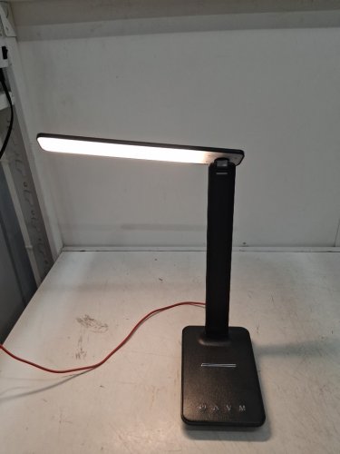 karidi Dimmable led desk lamp with wireless charging station - 5 light modes - black (model: tx26a) image 4