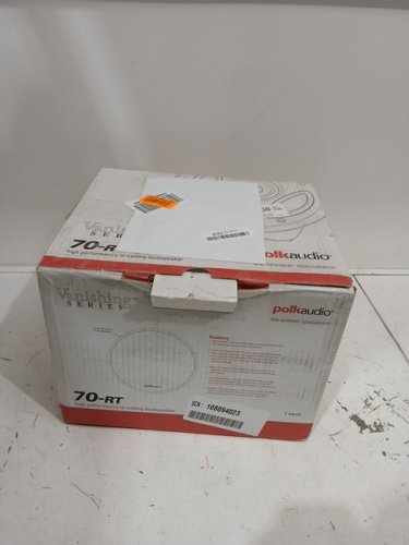POLK AUDIO 3-WAY IN-CEILING SPEAKER - 7"SUB - WHITE (MODEL: 70-RT) image 2
