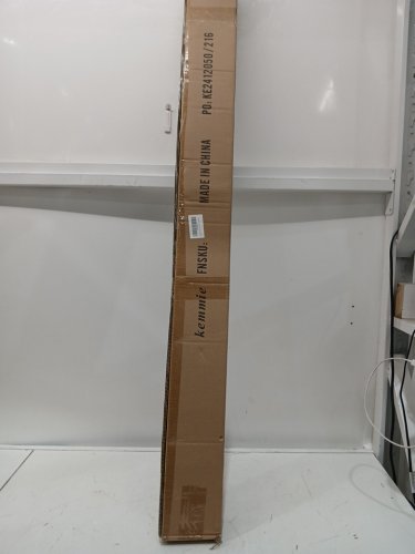 2pk kemmie Telescoping Adjustable Curtain Rods - 72" - 144" - Frosted Black (Model: KE2412050/216) image 4