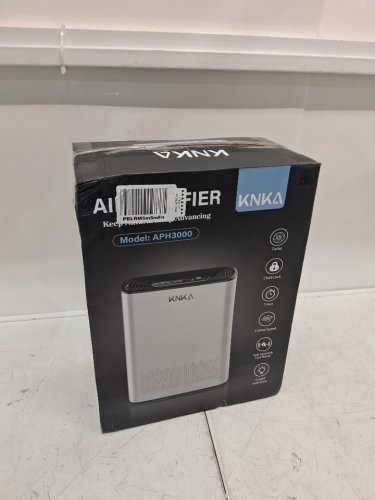 knka large room air purifier with washable filters - 2325sq.ft coverage - white (model: aph3000) image 2