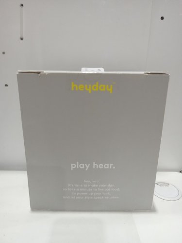 Heyday Active Noise-cancelling Bluetooth Wireless Over-Ear Headphones - Soft White (Model: 008 07 4925) image 3