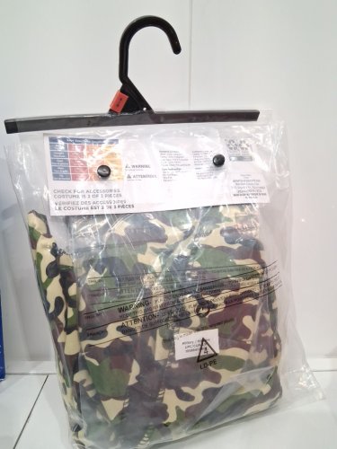 3PC BOYS RUBIES MILITARY COSTUME HAT, SHIRT AND PANTS - SMALL (4/6) - GREEN (STYLE: 701380) image 3