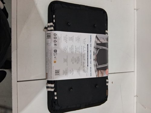 2PK Clevermade Carry All collapsable Tote - 60LBS MAX - 64L - black (model:1796176) image 3