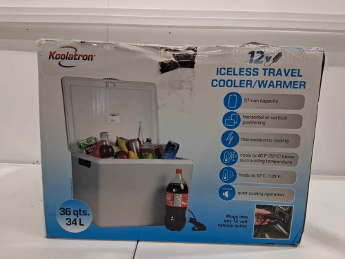 KOOLATRON KOOL KADDY COOLER WARMER - 36QT - 12V - GREY (MODEL: P75) image 8