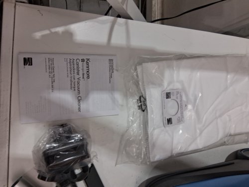 kenmore 400 series bagged canister vacuum - Blue - (Model: BC3005) image 4
