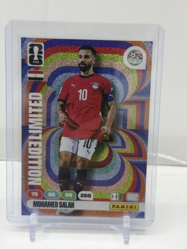 MOHAMED SALAH LIMITED EDITION - PANINI FIFA 2026 ADRENALYN XL CARD image 2