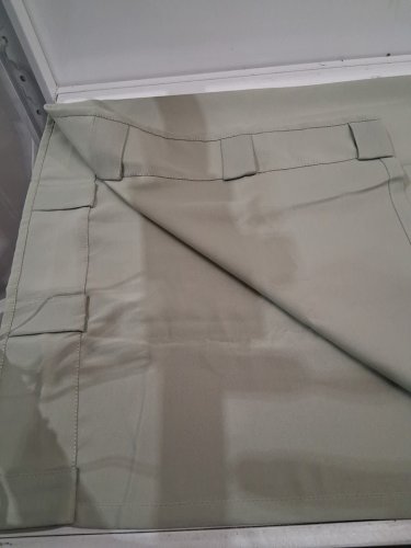 1 panel h. versailtex rod pocket blackout curtains - sage green - 51"x94" image 3