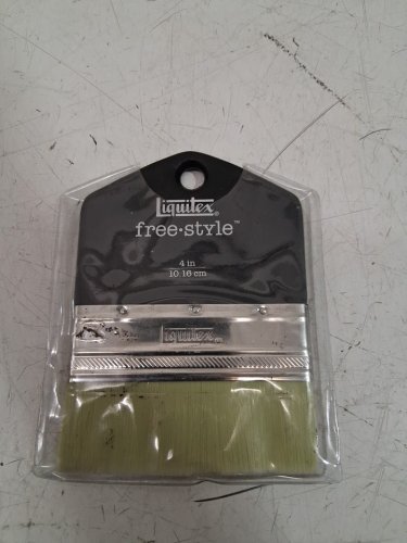Liquitex Freestyle Large Scale paddle Brush - 4" - black (model: 1301004) image 2