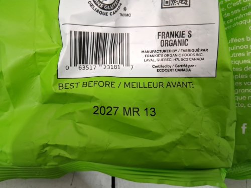 3PK Frankie's Organic Puffs Snacks - 140g (420G TOTAL) - Jalapeno image 3