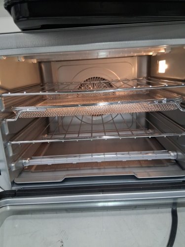 NINJA FOODI countertop 10-IN-1 XL PRO AIR FRY OVEN - 1800W - SILVER/BLACK (MODEL: DT201CLP3) image 6