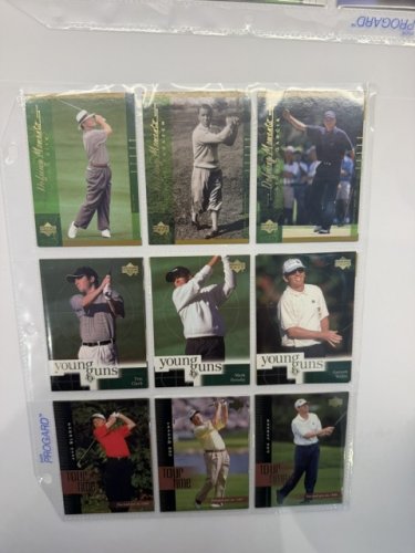 90 APPROX ASSTD UPPER DECK GOLF CARDS image 3