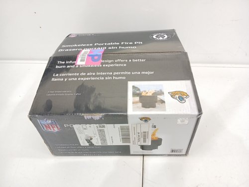 NFL Jacksonville Jaguars Smokeless Portable Fire Pit - 15.7" - Black image 2