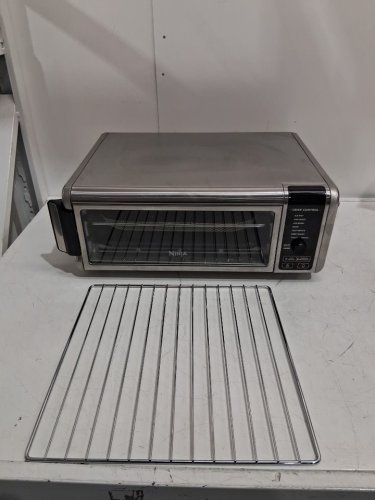 NINJA FOODI 8-IN-1 DIGITAL FLIP-AWAY AIR FRY OVEN - STAINLESS STEEL - (SP101C) image 4