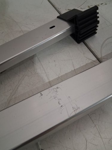 heavy duty folding work platform - 39.4" x 11.8" x 19.2" - 660lbs cap -  silver (model:sw-wp003) image 5