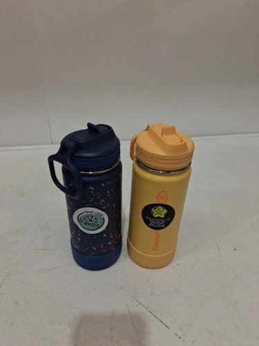2PK ThermoFlask Stainless Steel Bottle - 16oz - yellow/blue (model: 2880559) image 3